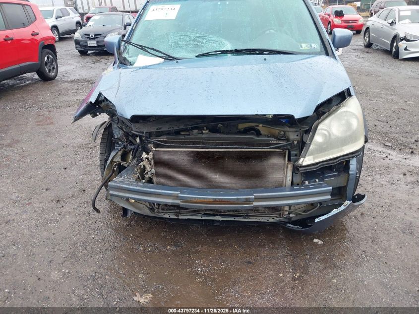 2007 Honda Odyssey Ex-L VIN: 5FNRL387X7B052331 Lot: 43797234