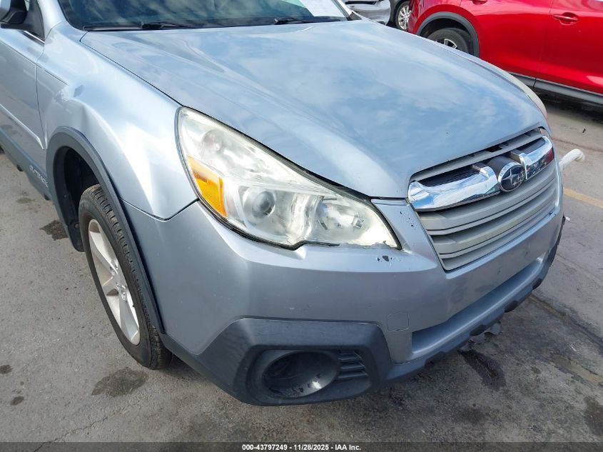 2014 Subaru Outback 2.5I Premium VIN: 4S4BRCDC1E3233472 Lot: 43797249