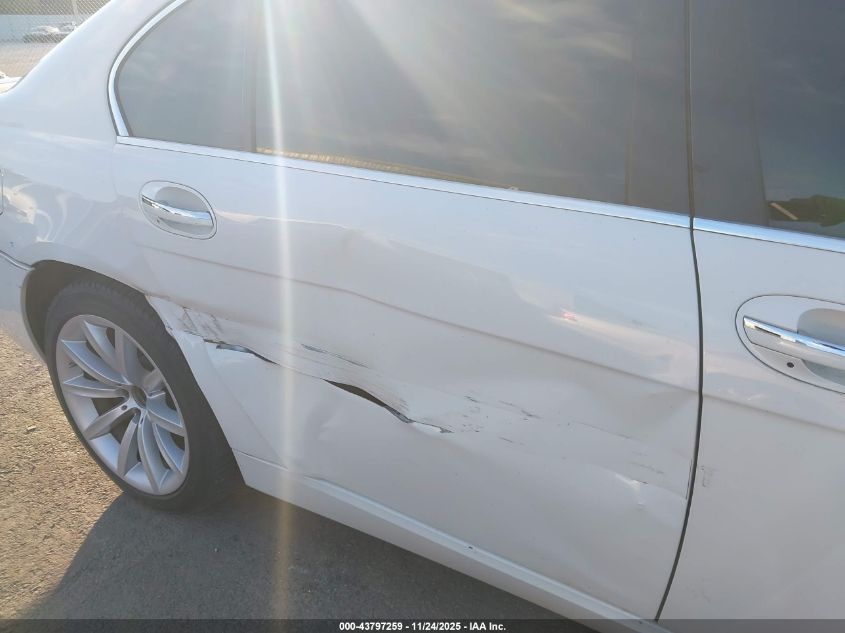 2007 BMW 750Li VIN: WBAHN83577DT65270 Lot: 43797259