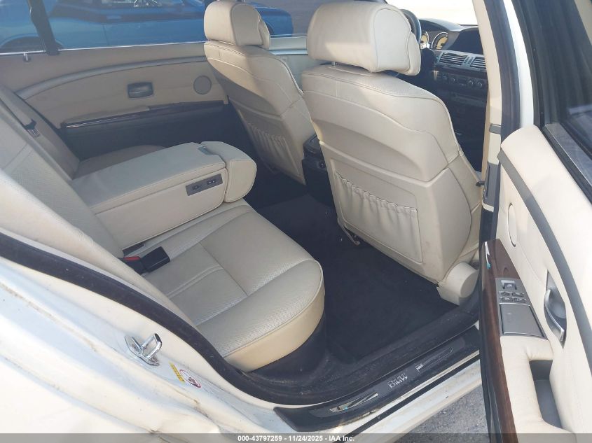 2007 BMW 750Li VIN: WBAHN83577DT65270 Lot: 43797259