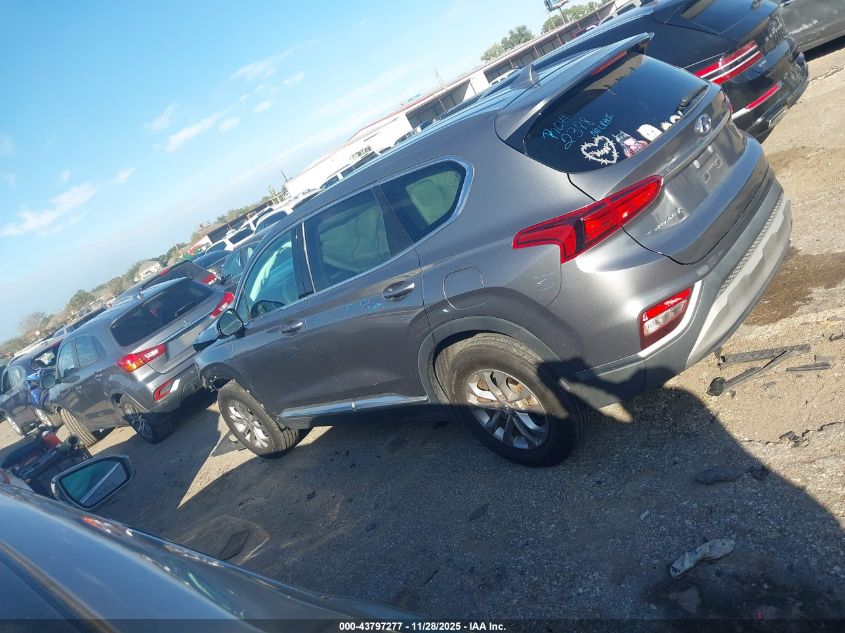 2019 Hyundai Santa Fe Sel VIN: 5NMS33AD7KH098112 Lot: 43797277