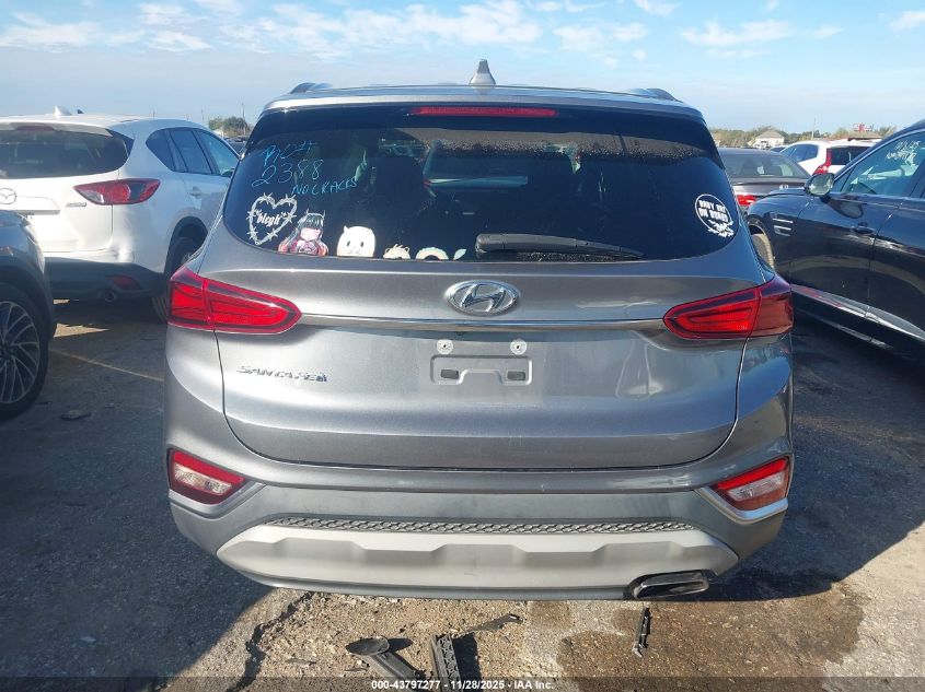 2019 Hyundai Santa Fe Sel VIN: 5NMS33AD7KH098112 Lot: 43797277