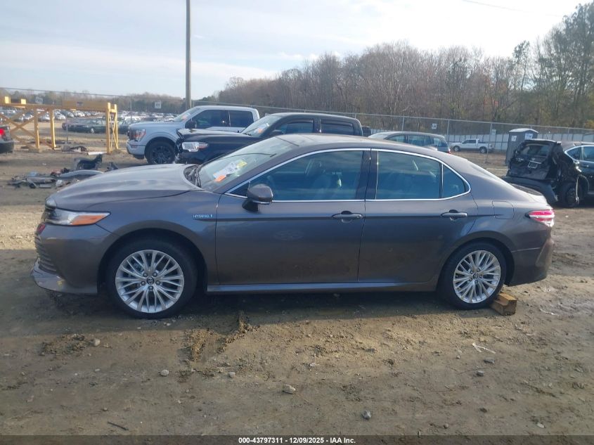 2019 Toyota Camry Hybrid Xle VIN: 4T1B21HK3KU514317 Lot: 43797311