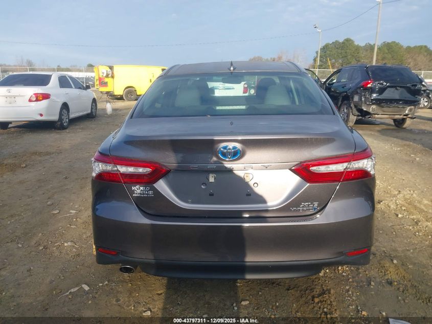 2019 Toyota Camry Hybrid Xle VIN: 4T1B21HK3KU514317 Lot: 43797311
