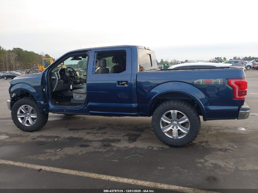 2015 Ford F-150 Lariat VIN: 1FTEW1EGXFFC85439 Lot: 43797318