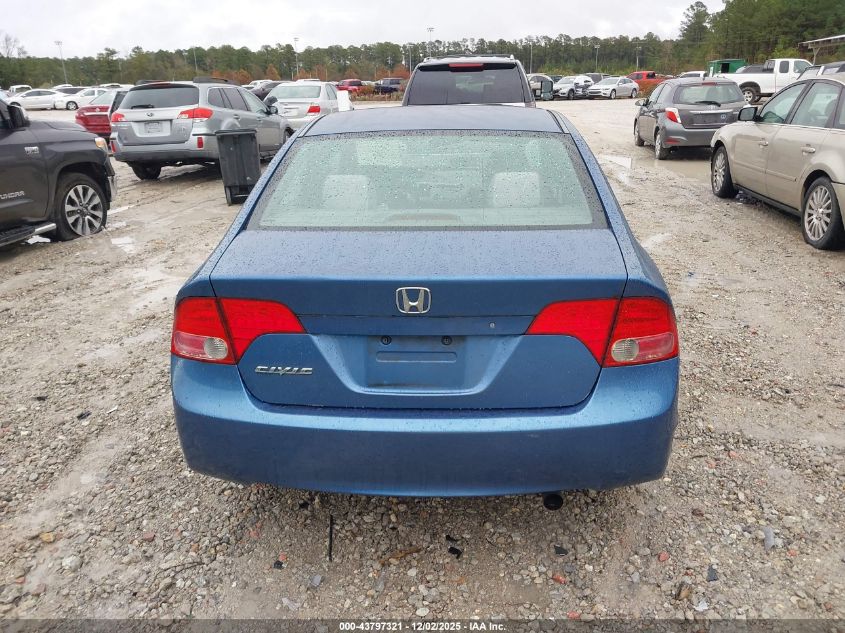 2006 Honda Civic Ex VIN: 1HGFA16836L091445 Lot: 43797321