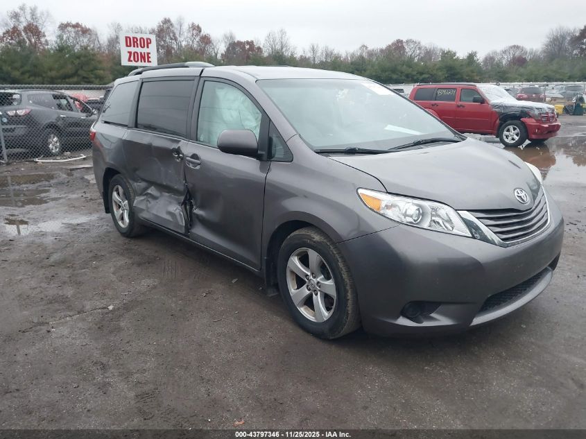 TOYOTA SIENNA LE 8 PASSENGER