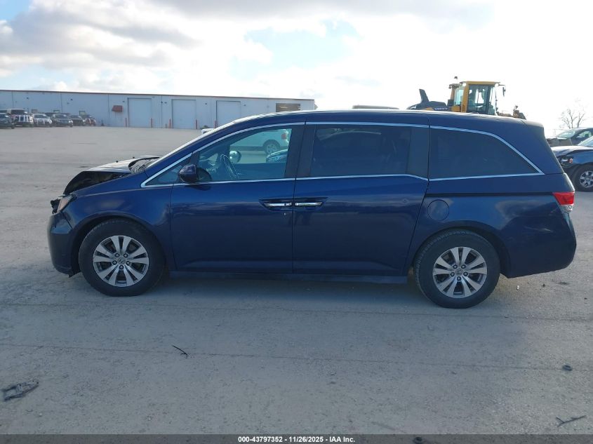 2015 Honda Odyssey Ex-L VIN: 5FNRL5H62FB025822 Lot: 43797352