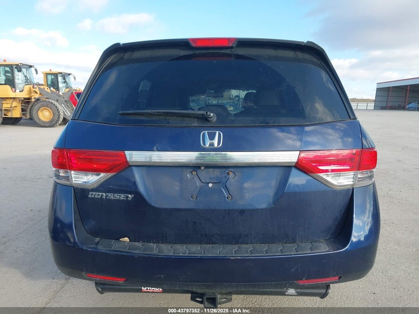 2015 Honda Odyssey Ex-L VIN: 5FNRL5H62FB025822 Lot: 43797352