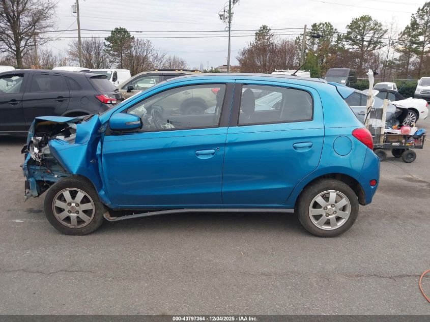 2015 Mitsubishi Mirage Es VIN: ML32A4HJ2FH052317 Lot: 43797364