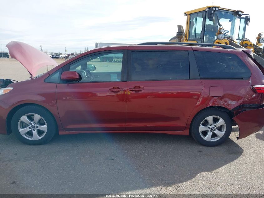 2020 Toyota Sienna Le VIN: 5TDKZ3DC3LS041941 Lot: 43797365