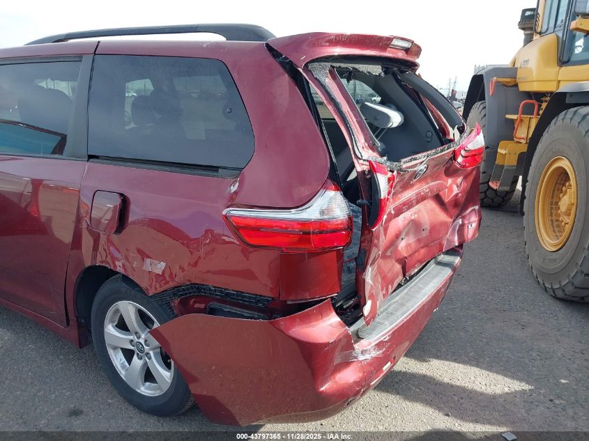 2020 Toyota Sienna Le VIN: 5TDKZ3DC3LS041941 Lot: 43797365