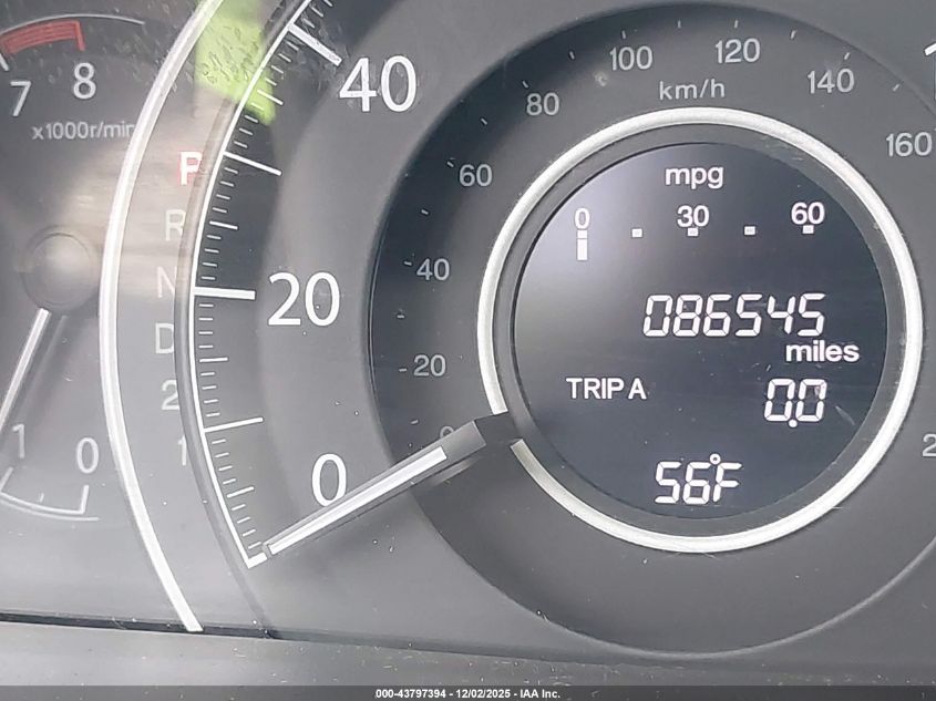 2012 Honda Cr-V Ex-L VIN: 5J6RM3H7XCL013673 Lot: 43797394