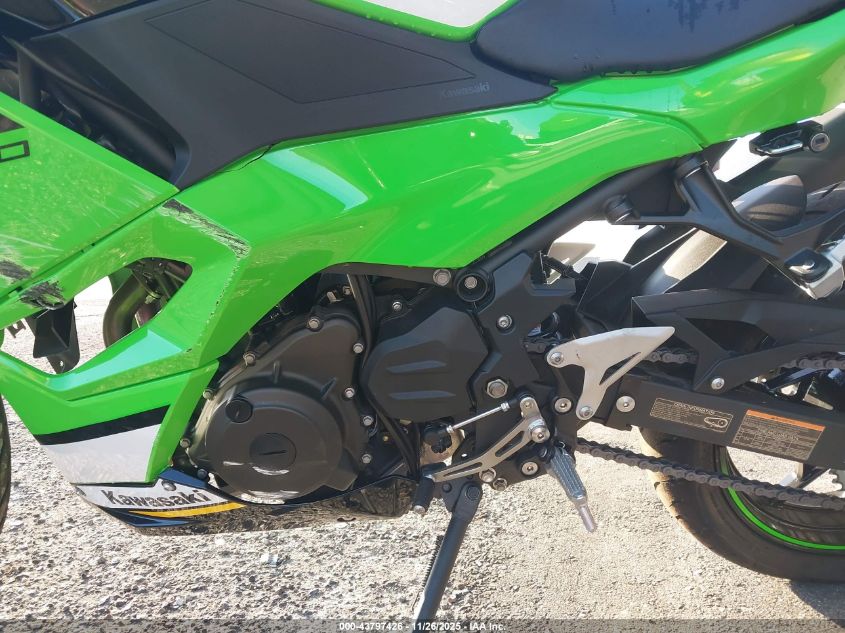 2025 Kawasaki Ex500 H VIN: ML5EXGH1XSDA62165 Lot: 43797426