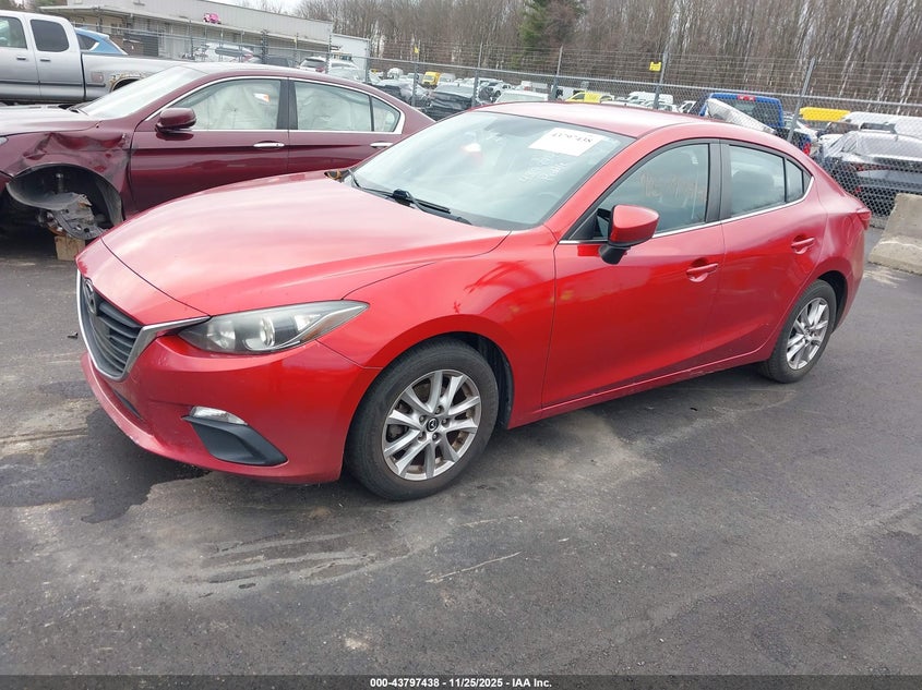JM1BM1U71G1344564 2016 MAZDA 3 photo no. 2