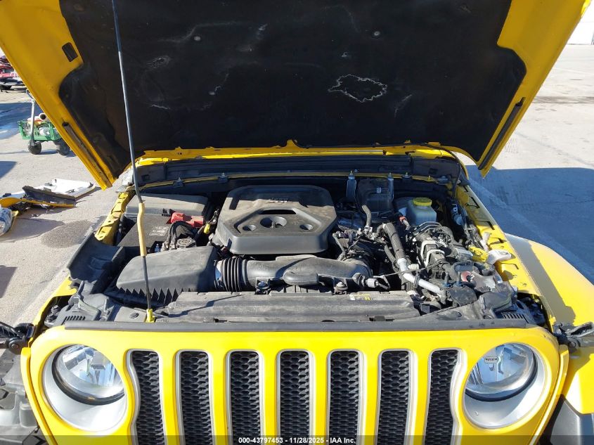 2020 Jeep Wrangler Unlimited Sahara VIN: 1C4HJXEN9LW125402 Lot: 43797453