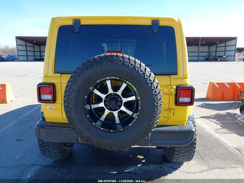 2020 Jeep Wrangler Unlimited Sahara VIN: 1C4HJXEN9LW125402 Lot: 43797453