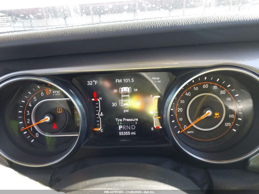 2020 Jeep Wrangler Unlimited Sahara VIN: 1C4HJXEN9LW125402 Lot: 43797453