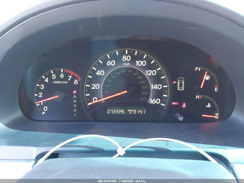 2010 Honda Odyssey Ex VIN: 5FNRL3H45AB070278 Lot: 43797459