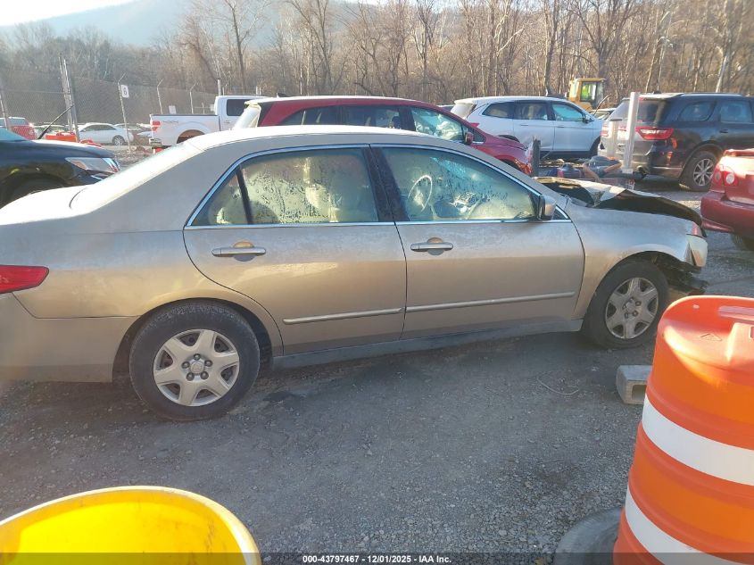 2005 Honda Accord 2.4 Lx VIN: 1HGCM56485A121337 Lot: 43797467