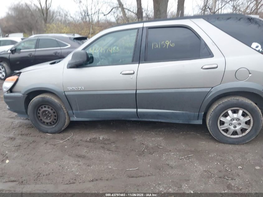 2002 Buick Rendezvous Cx VIN: 3G5DA03E12S603712 Lot: 43797483