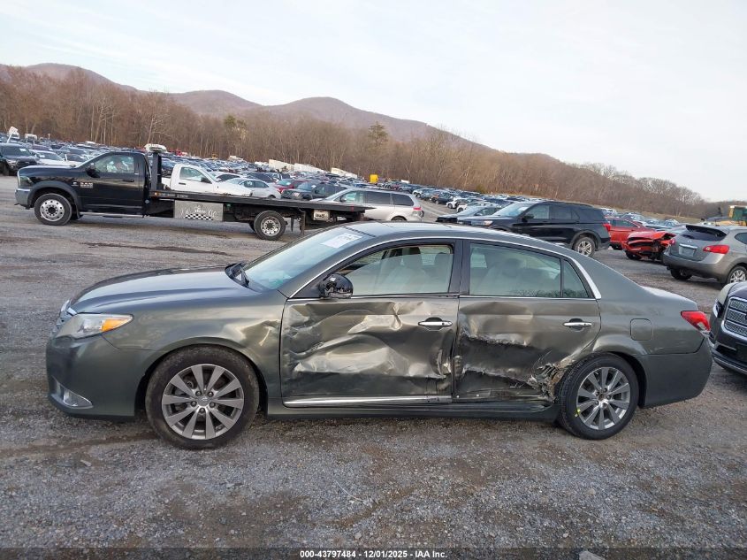 2011 Toyota Avalon Limited VIN: 4T1BK3DB6BU373311 Lot: 43797484