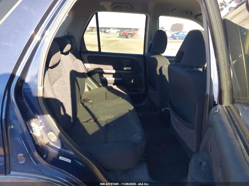 2006 Honda Cr-V Lx VIN: JHLRD685X6C014643 Lot: 43797489