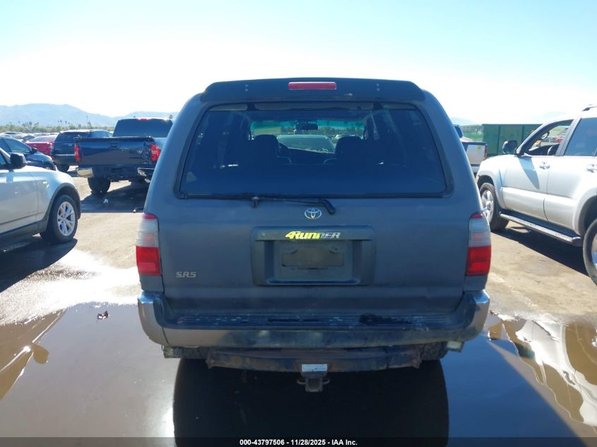 1998 Toyota 4Runner Sr5 V6 VIN: JT3HN86R8W0155448 Lot: 43797506