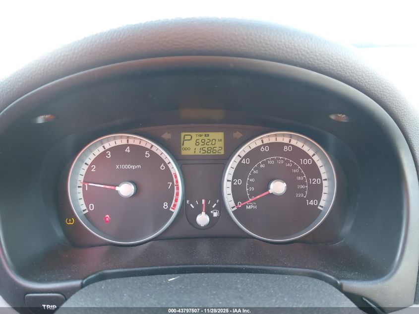 2009 Hyundai Accent Gls VIN: KMHCN46CX9U369635 Lot: 43797507