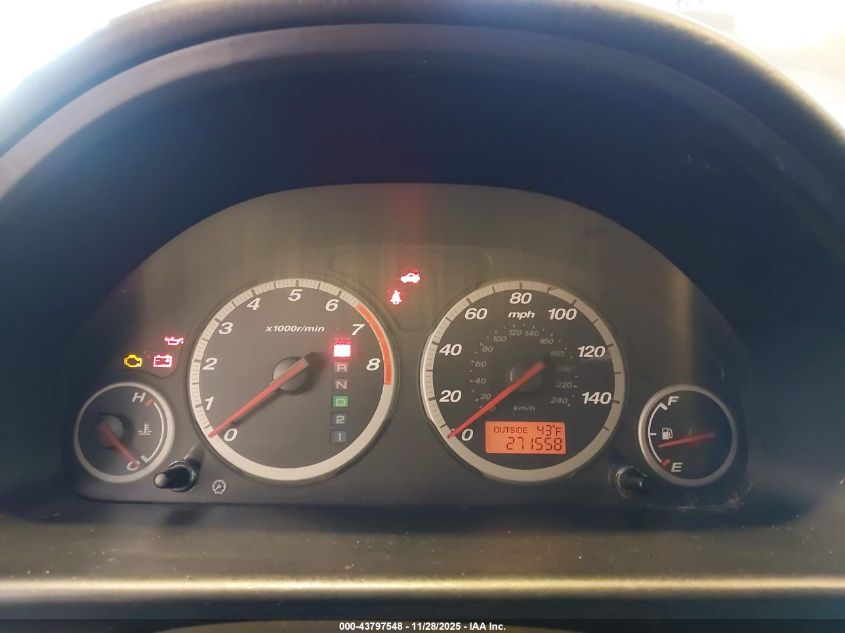 2005 Honda Cr-V Ex VIN: JHLRD78805C030302 Lot: 43797548