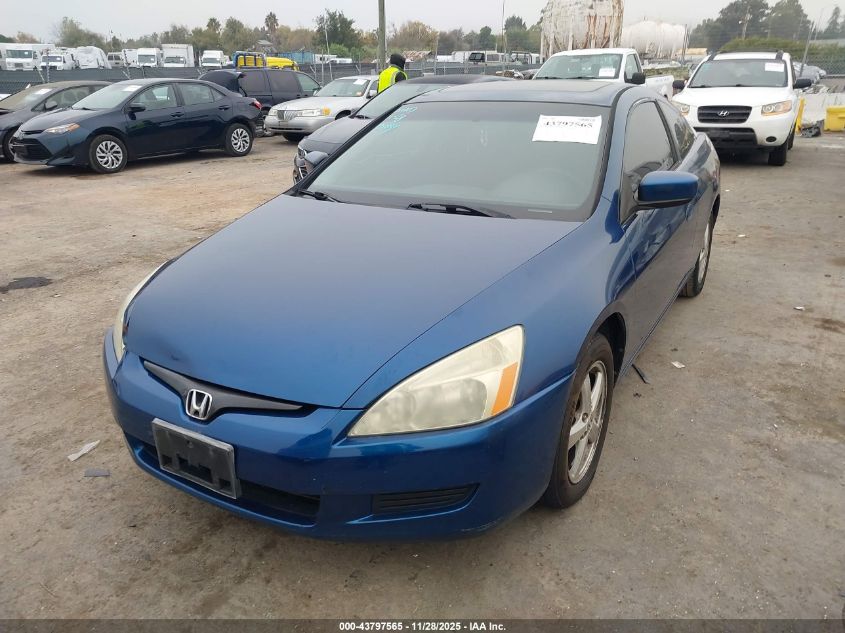 2003 Honda Accord 2.4 Ex VIN: 1HGCM72673A036084 Lot: 43797565