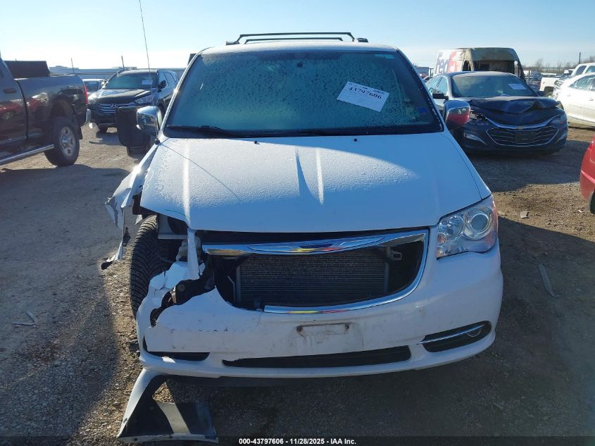 2016 Chrysler Town & Country Limited Platinum VIN: 2C4RC1GGXGR200150 Lot: 43797606