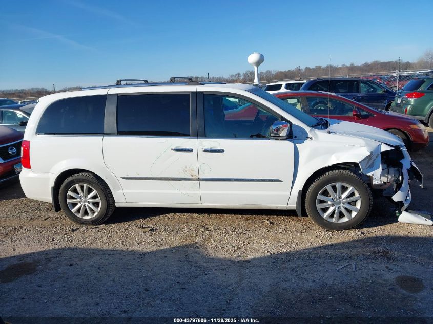 2016 Chrysler Town & Country Limited Platinum VIN: 2C4RC1GGXGR200150 Lot: 43797606