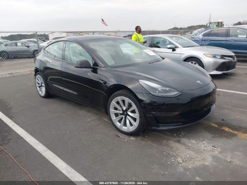 TESLA MODEL 3 STANDARD RANGE PLUS REAR-WHEEL DRIVE