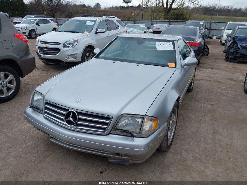 1999 Mercedes-Benz Sl 500 VIN: WDBFA68F1XF187516 Lot: 43797624