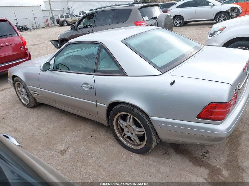 1999 Mercedes-Benz Sl 500 VIN: WDBFA68F1XF187516 Lot: 43797624