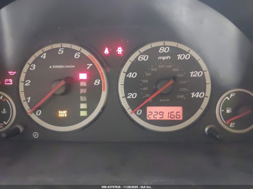 2003 Honda Cr-V Ex VIN: JHLRD78873C016863 Lot: 43797626