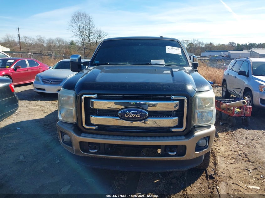 2011 Ford F-350 Lariat VIN: 1FT8W3BT2BEB93851 Lot: 43797668