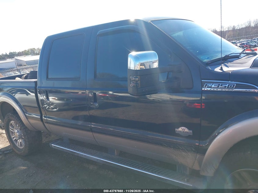 2011 Ford F-350 Lariat VIN: 1FT8W3BT2BEB93851 Lot: 43797668