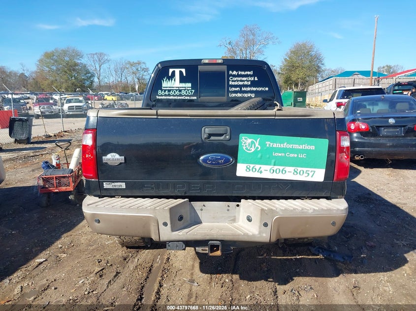 2011 Ford F-350 Lariat VIN: 1FT8W3BT2BEB93851 Lot: 43797668