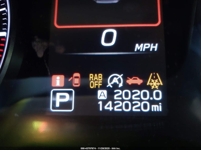 2020 Subaru Outback Onyx Edition Xt VIN: 4S4BTGKD3L3206131 Lot: 43797674