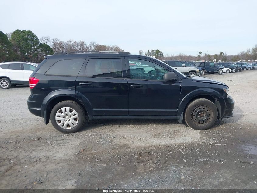 2018 Dodge Journey Se VIN: 3C4PDCAB0JT217010 Lot: 43797688