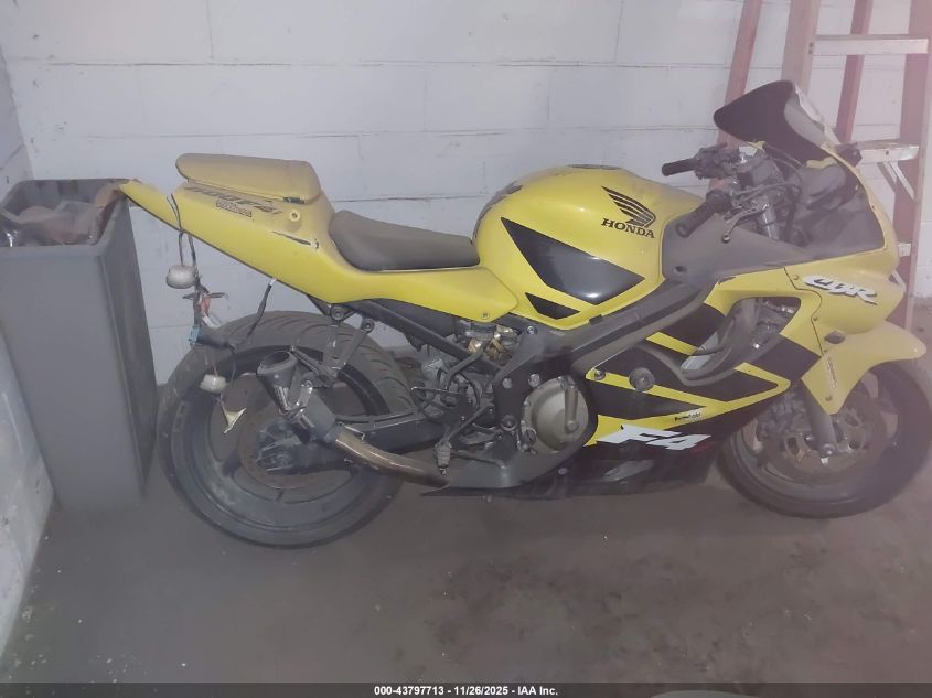 2002 Honda Cbr600 F4 VIN: JH2PC35022M304627 Lot: 43797713