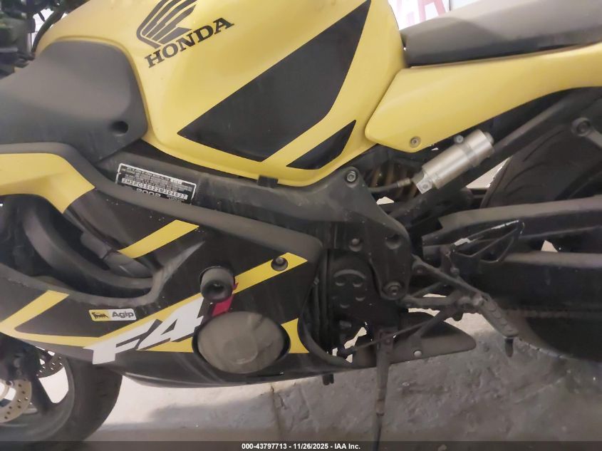 2002 Honda Cbr600 F4 VIN: JH2PC35022M304627 Lot: 43797713