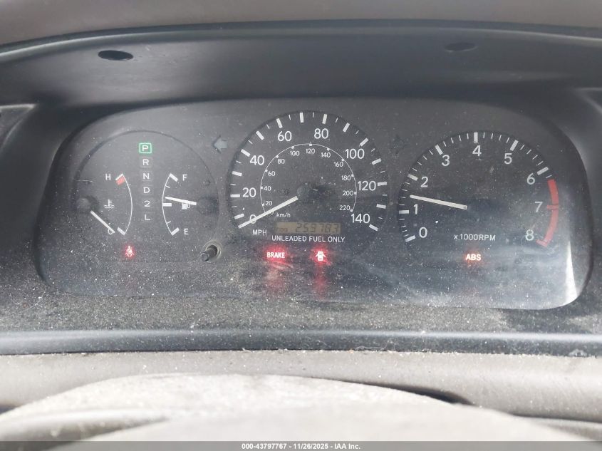 1997 Toyota Camry Le VIN: JT2BG22K1V0001088 Lot: 43797767