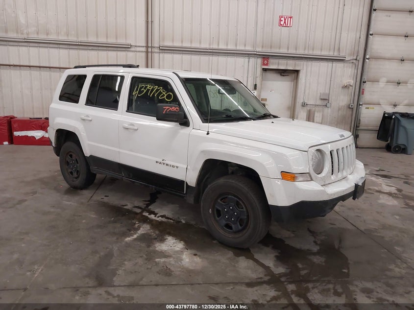 1C4NJRBB0GD618170 2016 Jeep Patriot Sport auction photo 1
