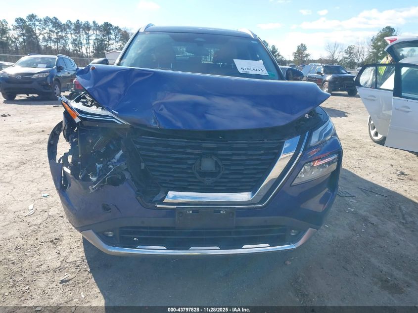 2021 Nissan Rogue Platinum Intelligent Awd VIN: JN8AT3DD7MW305884 Lot: 43797828