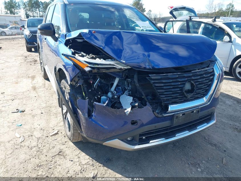 2021 Nissan Rogue Platinum Intelligent Awd VIN: JN8AT3DD7MW305884 Lot: 43797828