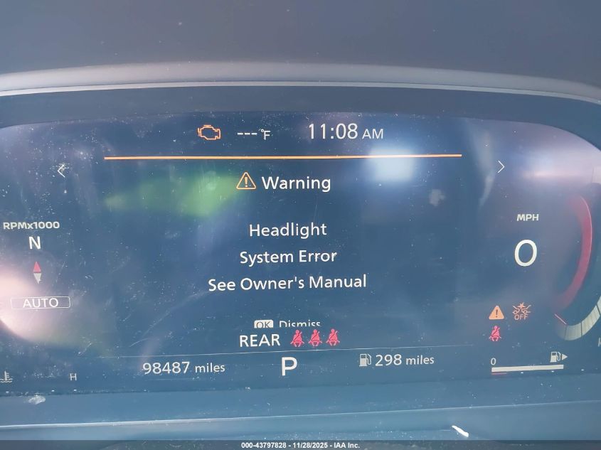 2021 Nissan Rogue Platinum Intelligent Awd VIN: JN8AT3DD7MW305884 Lot: 43797828