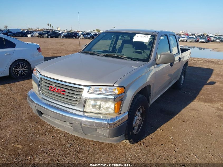 2006 GMC Canyon Sle1 VIN: 1GTCS138968247235 Lot: 43797863